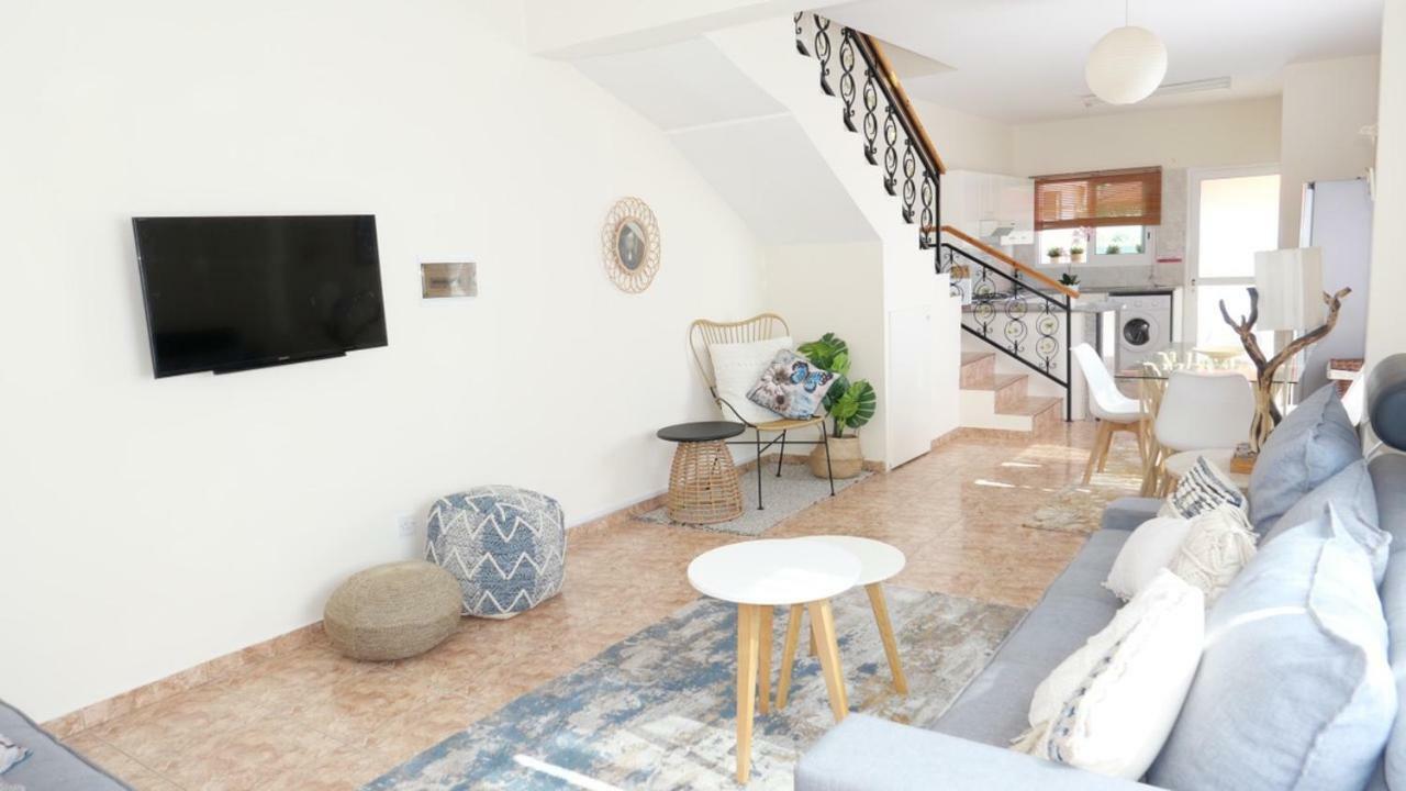 Melanos Residence 2 Bdrm Townhouse With Private Pool Klorakas Dış mekan fotoğraf